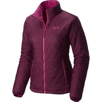 Chaquetas Mountain Hardwear Thermostatic Mujer - Burdeos - Chile YJP867935